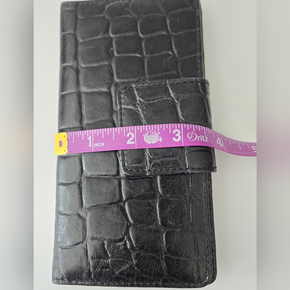 Fossil Issue 1954 Line Cow Hide Leather Crocodile… - image 7